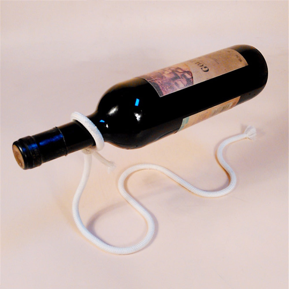 Creative Novelty Magic Illusion Floating Wine Bottle Holder''