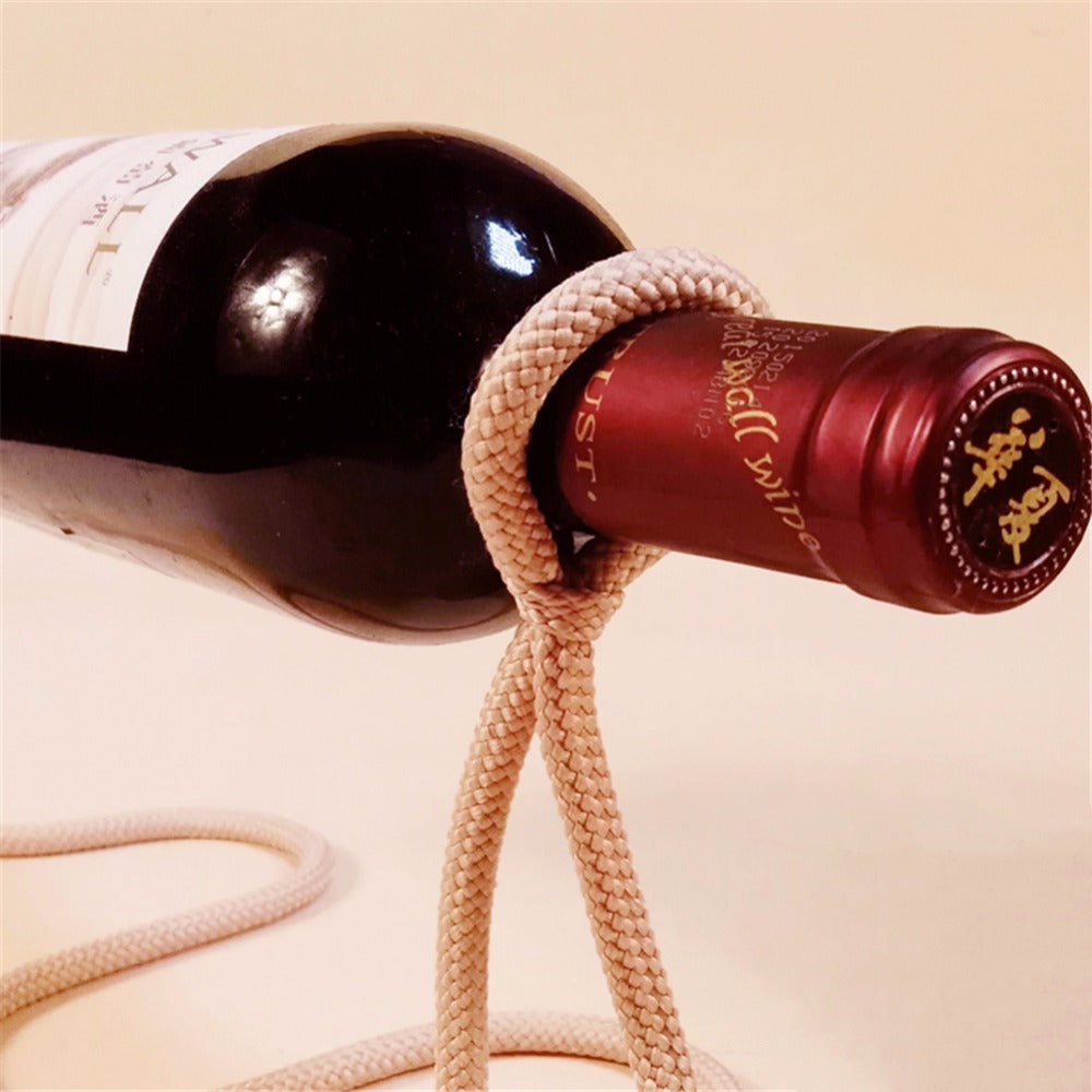 Creative Novelty Magic Illusion Floating Wine Bottle Holder''