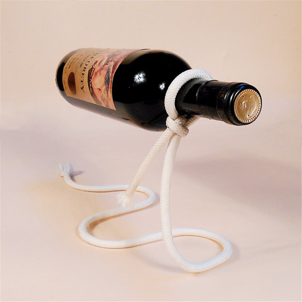 Creative Novelty Magic Illusion Floating Wine Bottle Holder''