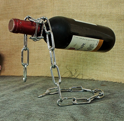 Creative Novelty Magic Illusion Floating Wine Bottle Holder''