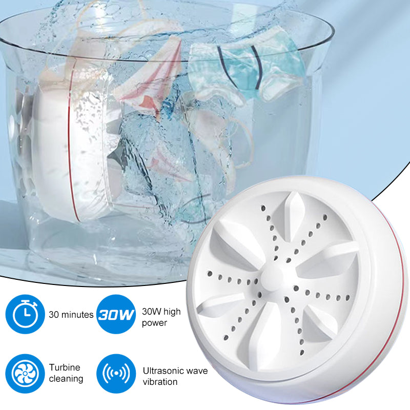 Portable Turbine Mini Washing Machine