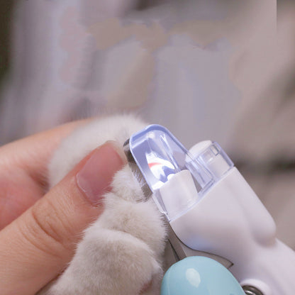 "LED Pet Nail Clippers – Electric Nail Grinder for Dogs & Cats"