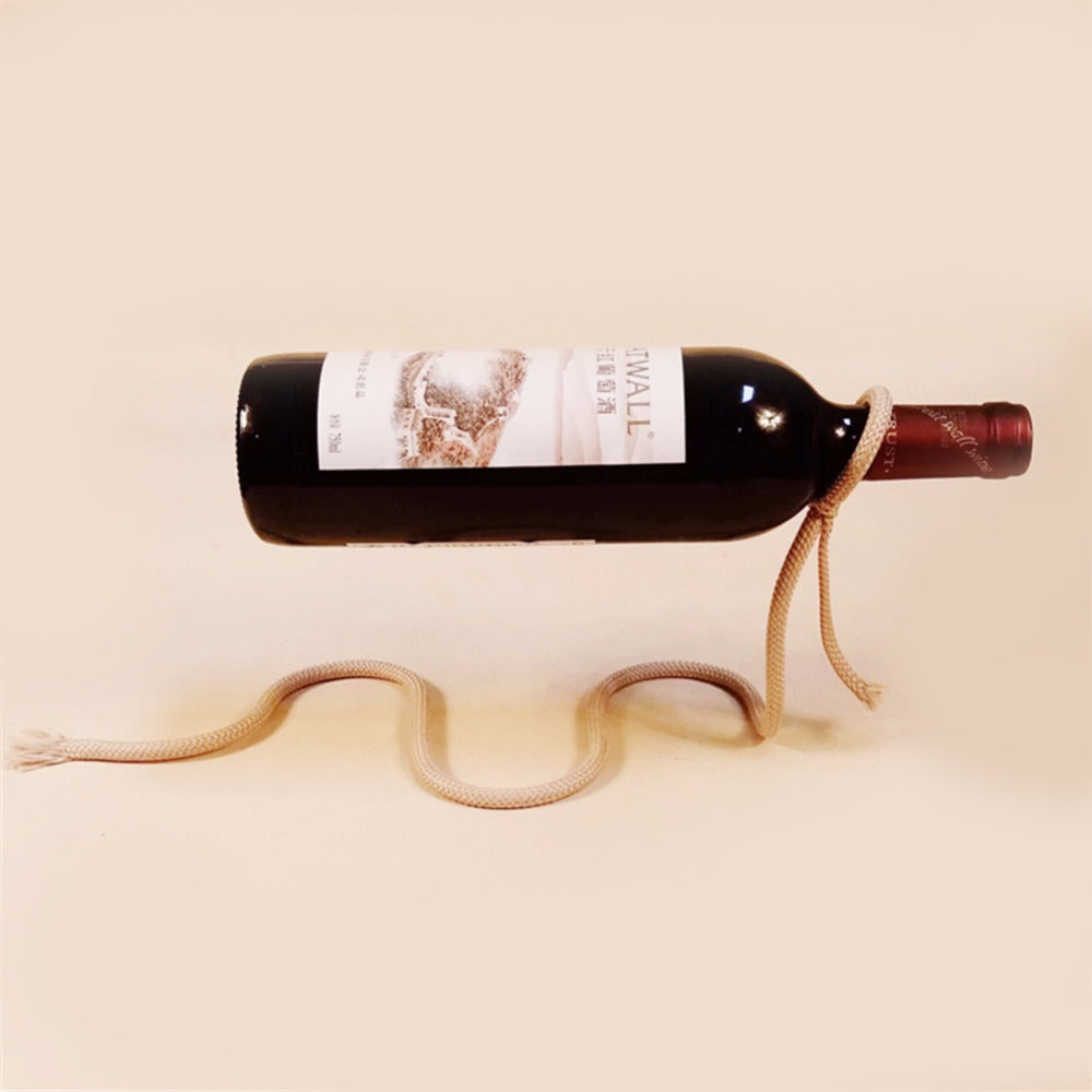 Creative Novelty Magic Illusion Floating Wine Bottle Holder''