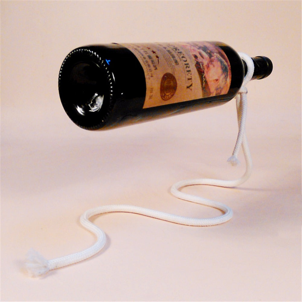 Creative Novelty Magic Illusion Floating Wine Bottle Holder''