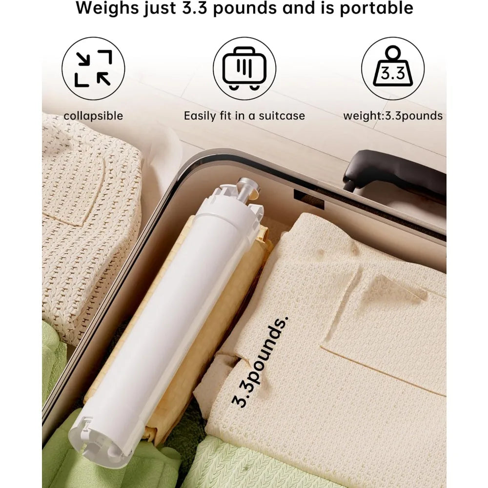 "Foldable Tripod Clothes Drying Rack: Your Portable Laundry Solution"