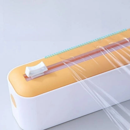 "Kitchen Wrap & Foil Dispenser: Organize with Ease!"