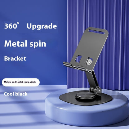 Metal Rotating Desktop Folding Mobile Phone Bracket