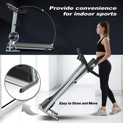 Powerful, Compact, and Feature-Rich: Your Ultimate 2.5 HP Folding Treadmill Awaits!